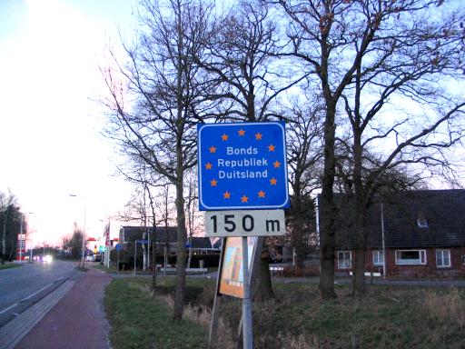 Bord Duitsland (Foto: Dick Waanders)