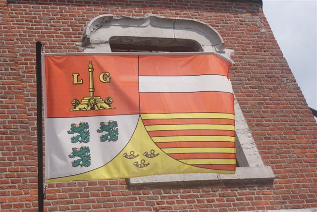 Vlag van Luik (Foto: Hans Hermans)