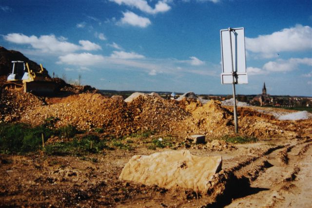 Dragline en Drieherensteen (Foto: Hans Hermans) 