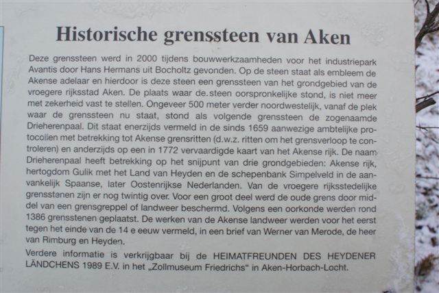De Nederlandse tekst (Foto: Hans Hermans)