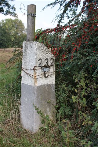 Grenssteen nummer 232-C