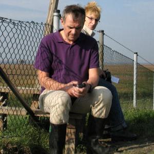 Ad en Lenie bij Nieuw-Statenzijl