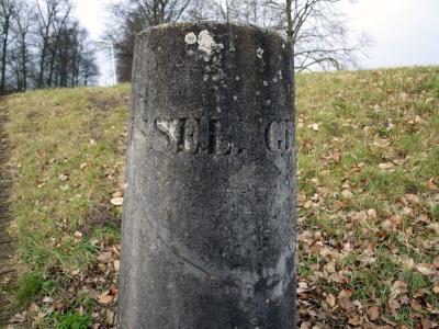 Provinciepaal Overijssel-Gelderland (Foto: Aafke de Wijk)