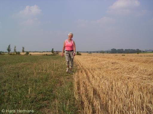 Miriam op een reen (Foto: Hans Hermans)