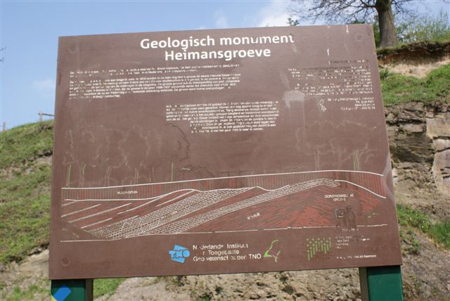 Bord met tekst Heimansgroeve