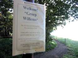 Welkomstbord (foto Martin Willems)